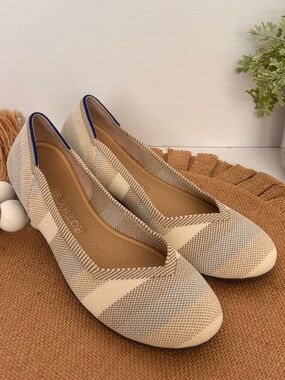 Rothy's Golden Big Stripe Women's Flats